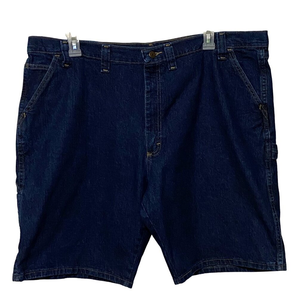 Wrangler Mens Denim Cargo Shorts Size 44 Blue Jean‎ High Rise